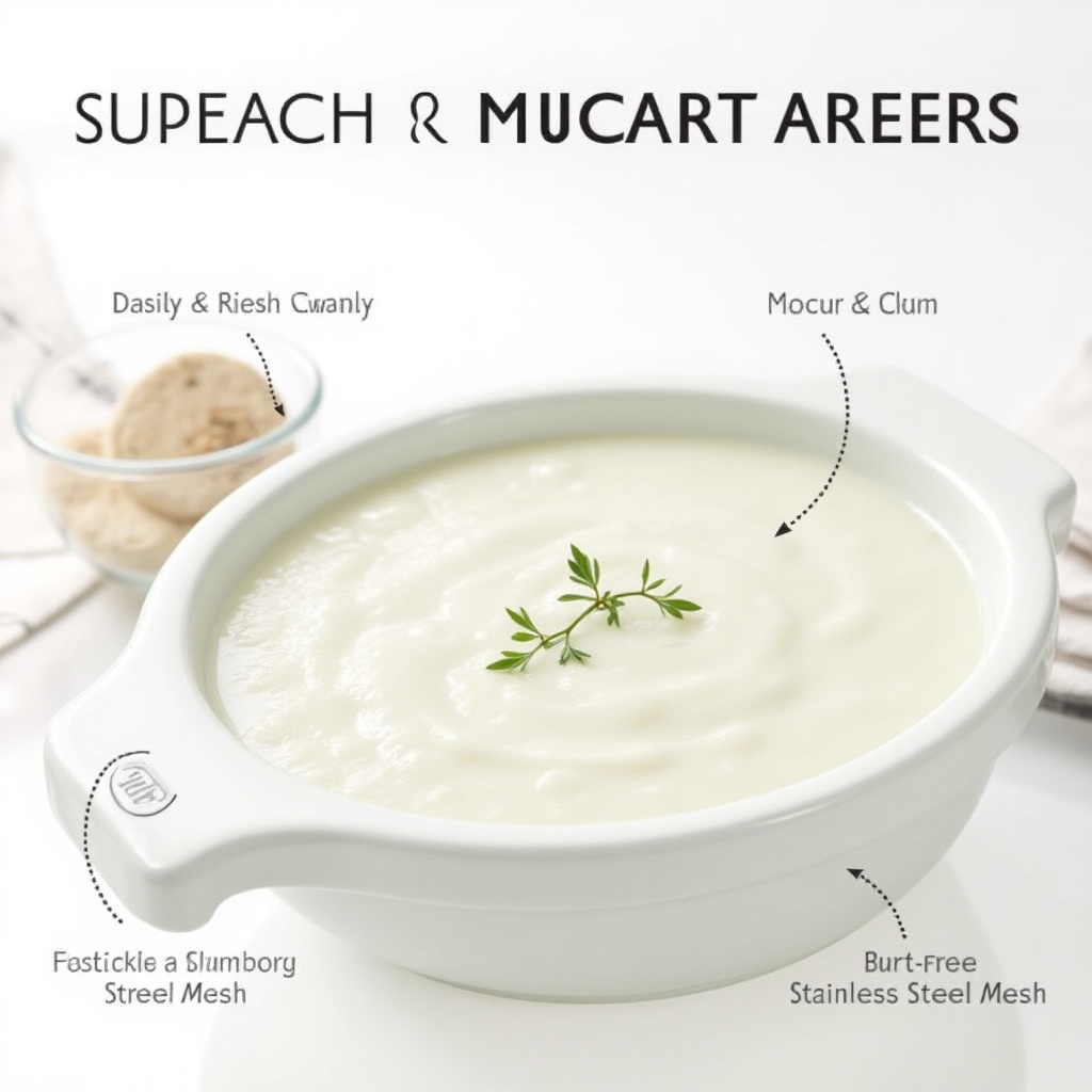 Greek Yogurt Strainer, 1100ml Multi Yogurt Maker Strainer