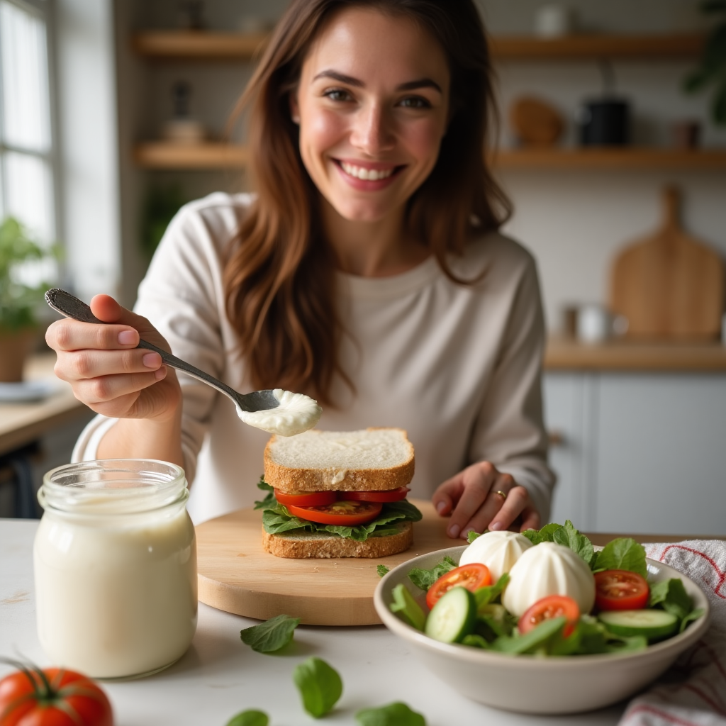 Greek Yogurt Strainer, 1100ml Multi Yogurt Maker Strainer