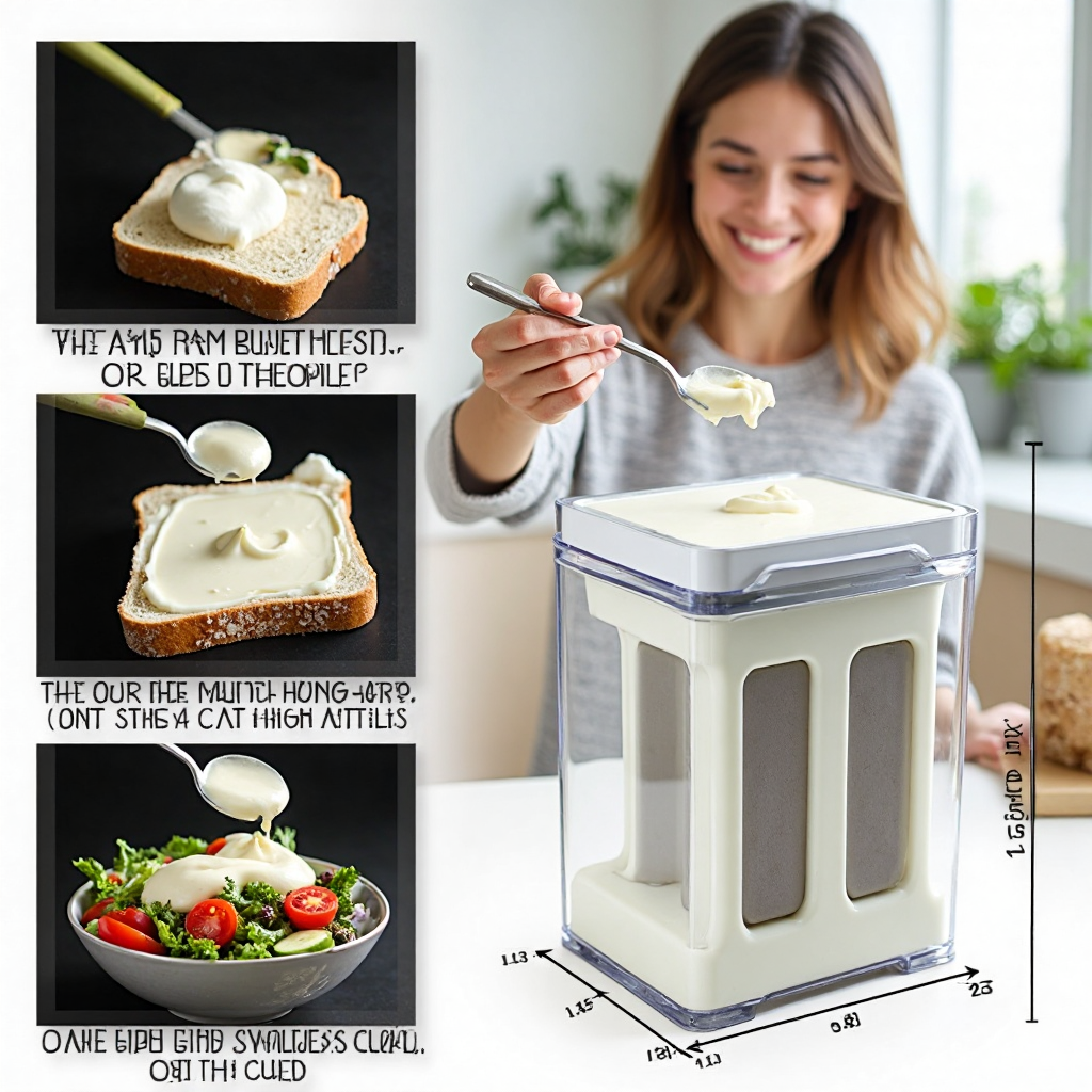 Greek Yogurt Strainer, 1100ml Multi Yogurt Maker Strainer